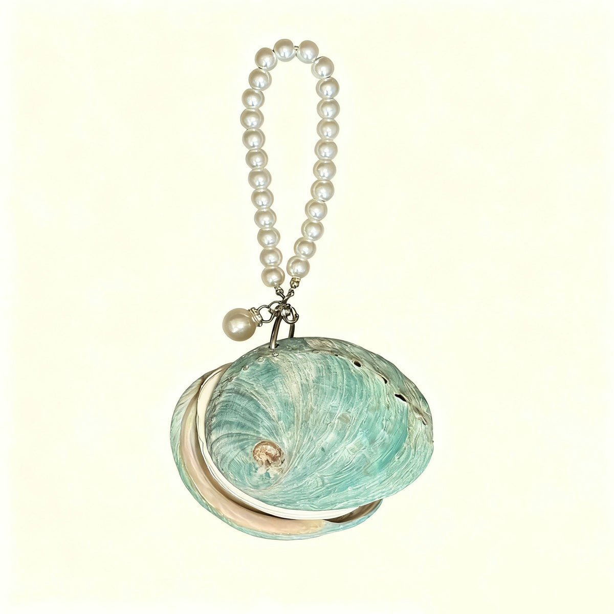 Abalone Shell Journal: Mermaid Aesthetic Mini Diary