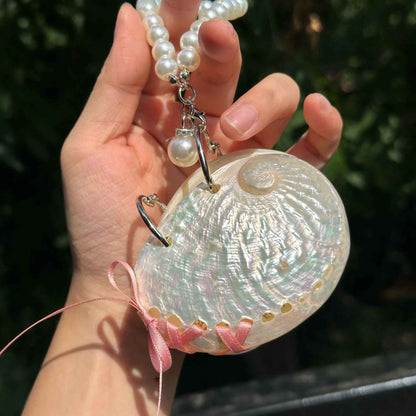 Abalone Shell Journal: Mermaid Aesthetic Mini Diary