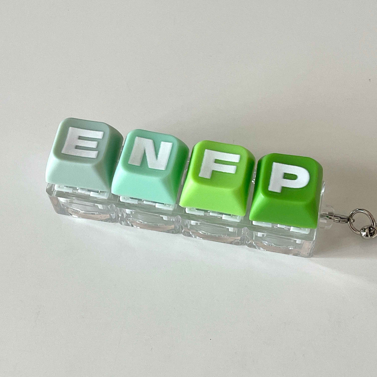 Personalized 16 Personalities Type Keychain - Custom 4-Key